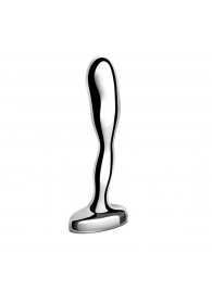 Стальной стимулятор простаты Stainless Steel Prostate Plug - 11,5 см. - b-Vibe - в Тольятти купить с доставкой