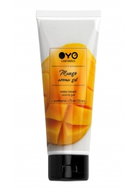 Лубрикант на водной основе OYO Aroma Gel Mango с ароматом манго - 75 мл. - OYO - купить с доставкой в Тольятти