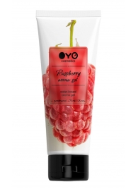 Лубрикант на водной основе OYO Aroma Gel Raspberry с ароматом малины - 75 мл. - OYO - купить с доставкой в Тольятти