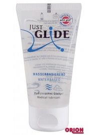 Вагинальная смазка на водной основе JUSTGLIDE - 50 мл. - Orion - купить с доставкой в Тольятти