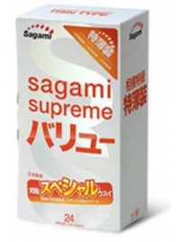 Ультратонкие презервативы Sagami Xtreme SUPERTHIN - 24 шт. - Sagami - купить с доставкой в Тольятти