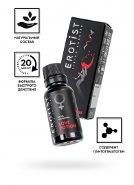 Возбуждающие капли для женщин Erotist Love Potion - 20 мл. - Erotist Libido Booster - купить с доставкой в Тольятти