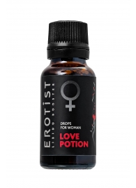 Возбуждающие капли для женщин Erotist Love Potion - 20 мл. - Erotist Libido Booster - купить с доставкой в Тольятти