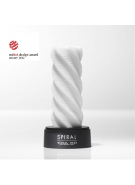 Белый 3D мастурбатор SPIRAL - Tenga - в Тольятти купить с доставкой