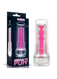 Светящийся в темноте мастурбатор 8.5 Lumino Play Masturbator - Lovetoy - в Тольятти купить с доставкой