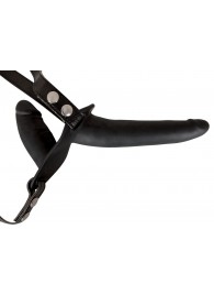 Женский страпон с вагинальной пробкой - 15 см. - Orion - купить с доставкой в Тольятти