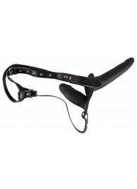 Женский страпон с вагинальной пробкой - 15 см. - Orion - купить с доставкой в Тольятти