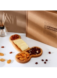 Деревянное блюдо для подачи в форме члена (32,5 х 20 х 1,7 см) - Сима-Ленд - купить с доставкой в Тольятти