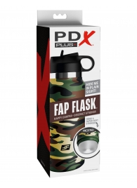 Мастурбатор в камуфляжной колбе Fap Flask - Pipedream - в Тольятти купить с доставкой