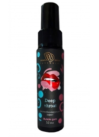 Спрей для горла Deep Throat с десенсибилизирующим эффектом и вкусом бабл-гам - 50 мл. - БиоМед - купить с доставкой в Тольятти