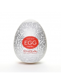 Мастурбатор-яйцо Keith Haring EGG PARTY - Tenga - в Тольятти купить с доставкой