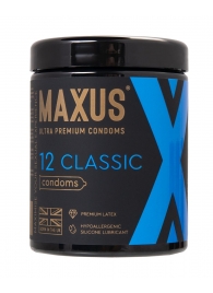 Классические презервативы MAXUS Classic - 12 шт. - Maxus - купить с доставкой в Тольятти