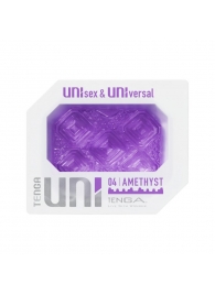 Фиолетовый мастурбатор-стимулятор Tenga Uni Amethyst - Tenga - в Тольятти купить с доставкой