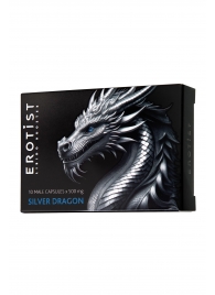 Капсулы для мужчин Erotist Silver Dragon для усиления эрекции - 10 капсул - Erotist Libido Booster - купить с доставкой в Тольятти