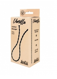 Черный уретральный массажер Glide Small - 30 см. - Lola Games - купить с доставкой в Тольятти