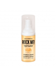 Жидкий вибратор Nuei Rock Me! с ароматом печенья и сливок - 20 мл. - Nuei cosmetics - купить с доставкой в Тольятти