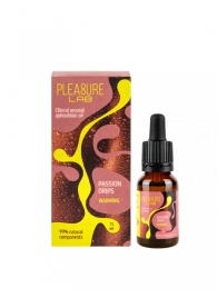 Капли с согревающим эффектом Passion Drips Warming - 15 мл. - Pleasure Lab - купить с доставкой в Тольятти