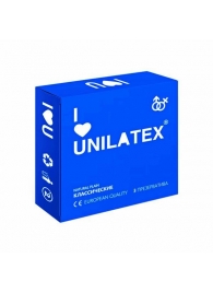 Классические презервативы Unilatex Natural Plain - 3 шт. - Unilatex - купить с доставкой в Тольятти