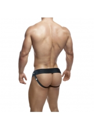 Телесный фаллопротез на черных эластичных ремнях 7 Inch Hollow Strap On - 17 см. - Blush Novelties - купить с доставкой в Тольятти