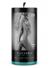 Мастурбатор-вагина с вибрацией Soft   Wet Natasha Realistic Beige Masturbator - Blush Novelties - в Тольятти купить с доставкой