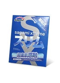 Презерватив Sagami Xtreme FEEL FIT 3D - 1 шт. - Sagami - купить с доставкой в Тольятти