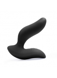 Черный вибромассажер простаты 3,5’’ Curve P-spot Massager - 12 см. - Erokay - в Тольятти купить с доставкой