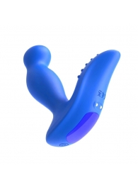 Синий вибромассажер простаты 3,5’’ P-spot Massager - 12,5 см. - Erokay - в Тольятти купить с доставкой