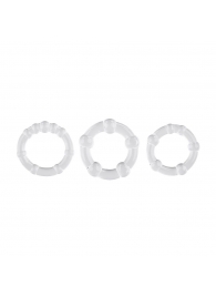 Набор из 3 эрекционных колец Erection Rings Set - Selopa - в Тольятти купить с доставкой