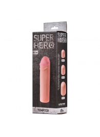 Фаллоудлинитель SUPER HERO Tempter - 16 см. - Lola Games - в Тольятти купить с доставкой