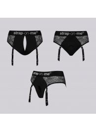 Трусики для фиксации насадок Strap-on-me Harness Lingerie Diva XS - Strap-on-me - купить с доставкой в Тольятти