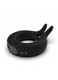 Черное эрекционное кольцо Marry Me Rechargeable Vibrating Cockring - Adrien Lastic - в Тольятти купить с доставкой