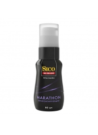 Пролонгирующая гель-смазка Sico Marathon - 50 мл. - Sico - купить с доставкой в Тольятти