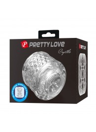 Прозрачный сквозной мастурбатор Crystle - Baile - в Тольятти купить с доставкой