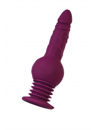 Фиолетовая мини-машина для секса Striker с пультом ДУ - 23,5 см. - ToyFa - купить с доставкой в Тольятти