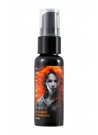 Гель с эффектом вибрации Volcano Of Passion со вкусом вишни - 25 мл. - Erotist Lubricants - купить с доставкой в Тольятти