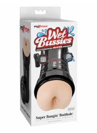 Мастурбатор-анус в колбе Super Banging Butthole - Pipedream - в Тольятти купить с доставкой