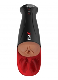 Мастурбатор-вагина в колбе с вибрацией Fuck-O-Matic Pro XL - Pipedream - в Тольятти купить с доставкой