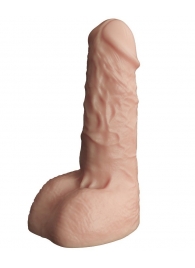 Телесный фаллоудлинитель с мошонкой Cock Next - 17 см. - LOVETOY (А-Полимер) - в Тольятти купить с доставкой