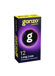 Презервативы с анестетиком для продления удовольствия Ganzo Long Love - 12 шт. - Ganzo - купить с доставкой в Тольятти