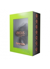 Черное эрекционное кольцо Lingus с вибрацией - Adrien Lastic - в Тольятти купить с доставкой