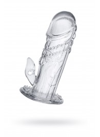 Прозрачная насадка на пенис Uco - 13 см. - A-toys - в Тольятти купить с доставкой