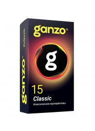 Классические презервативы с обильной смазкой Ganzo Classic - 15 шт. - Ganzo - купить с доставкой в Тольятти