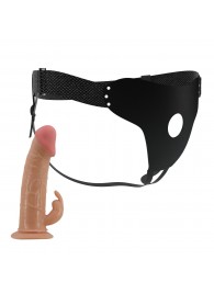 Телесный мужской страпон Mavis - Baile - купить с доставкой в Тольятти