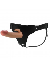 Телесный мужской страпон Mavis - Baile - купить с доставкой в Тольятти