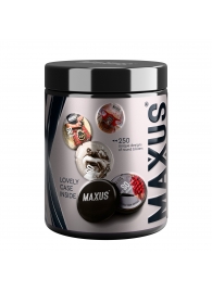 Черные утолщенные презервативы MAXUS Extra Strong с железным кейсом - 15 шт. - Maxus - купить с доставкой в Тольятти