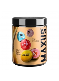 Точечные презервативы MAXUS 2000 Amazing Dots с железным кейсом - 15 шт. - Maxus - купить с доставкой в Тольятти