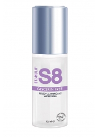 Лубрикант на водной основе S8 Glycerin Free без глицерина - 125 мл. - Stimul8 - купить с доставкой в Тольятти