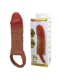 Реалистичная насадка на член Peirre - 15,5 см. - Baile - в Тольятти купить с доставкой