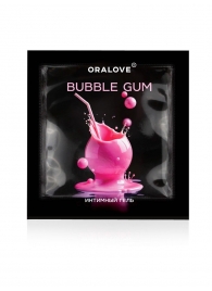 Саше съедобной оральной смазки OraLove с ароматом бабл-гам - 3 гр. - Биоритм - купить с доставкой в Тольятти