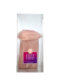 Телесный мастурбатор-вагина с фигурками на поверхности - LOVETOY (А-Полимер) - в Тольятти купить с доставкой